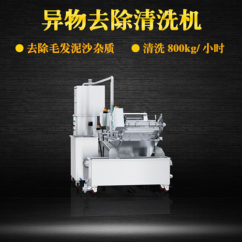 萊蕪洗菜機(jī) 去除泥沙、蟲(chóng)卵、毛發(fā)及其它雜質(zhì)